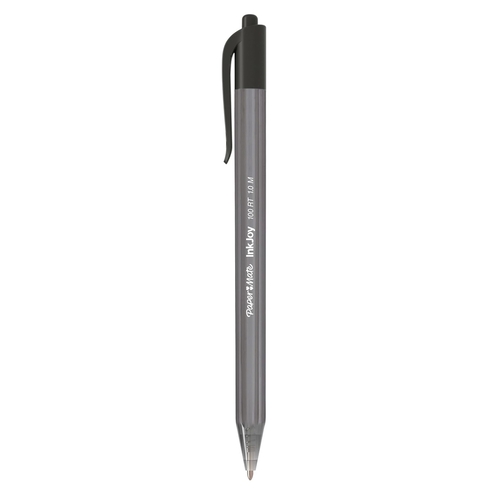 Esferográfica Retrátil Paper Mate Inkjoy 100RT Preto