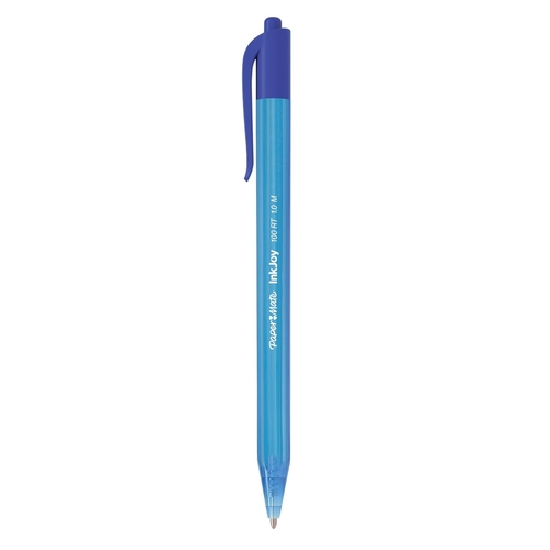 Esferográfica Retrátil Paper Mate Inkjoy 100RT Azul