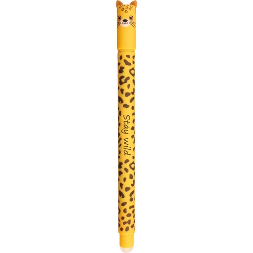 Esferográfica Apagável Gel Eberhard Faber Animal Erase It! Leopardo