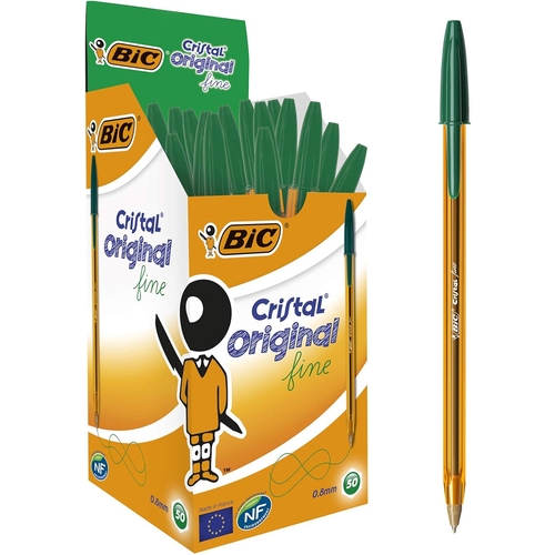 Esferográfica Bic Cristal Fine Verde