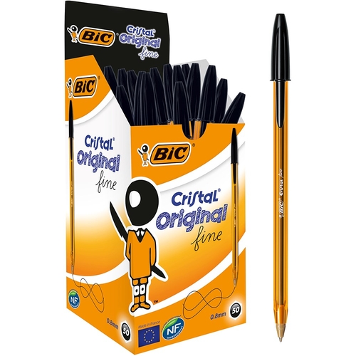 Esferográfica Bic Cristal Fine Preto