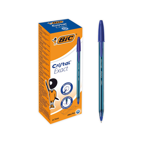 Esferográfica Bic Cristal Exact Ultra Fine Azul