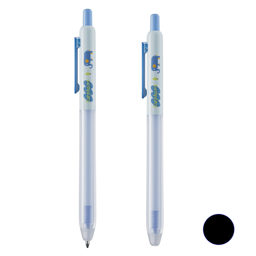Esferográfica Apagável Writech Cute Gel Pen Preto W-0182A