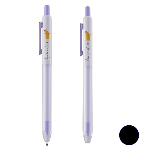 Esferográfica Apagável Writech Cute Gel Pen Preto W-0182C
