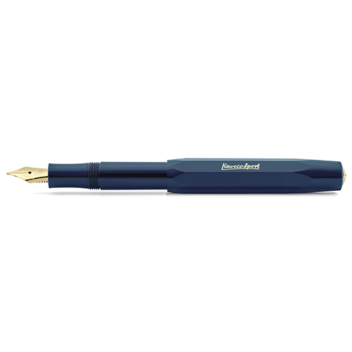 Caneta Kaweco Classic Sport Azul Navy Ponta Média