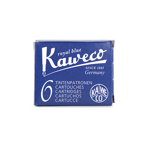 Cartucho de Tinta Kaweco Azul Royal (Pack de 6)