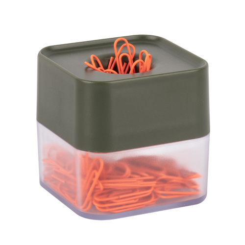Porta-Clips Apli Néon Verde Caqui