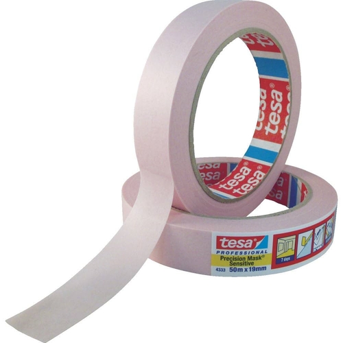 Fita Adesiva Tesa Precision Mask 19mm x 50mt Rosa