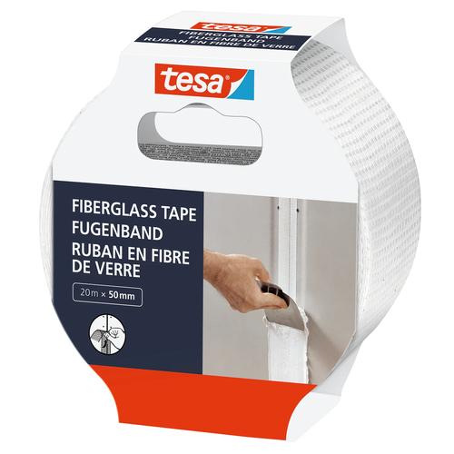 Fita Adesiva de Fibra de Vidro Tesa 50mm x 50mt