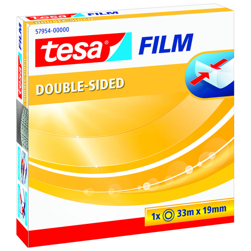Fita Bi-Adesiva 19mmx33mt Tesa Film Transparente 57954