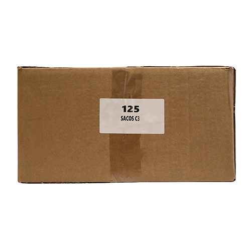 SACO C/3 324X458 BRANCO 120GR P.RECTA C/GOMA