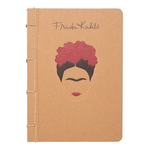Bloco de Notas A5 com Capa Dura Erik Frida Kahlo Pontilhado