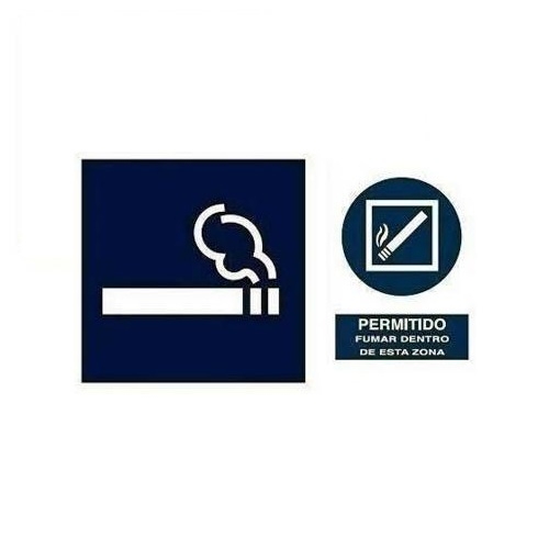 ETIQUETA SINALIZAÇÃO APLI PERMITIDO FUMAR 11540