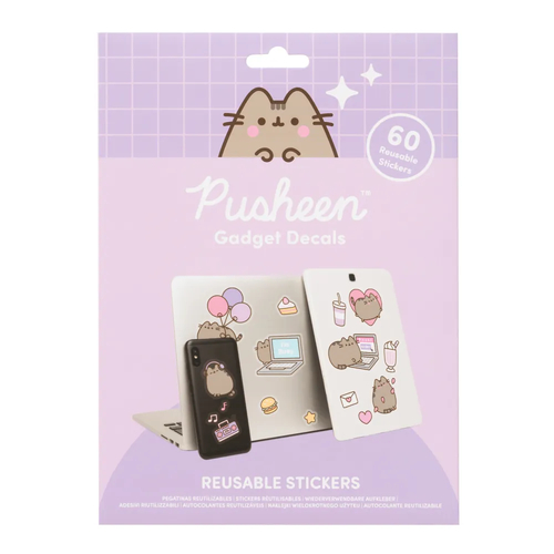 Adesivos Reutilizáveis Erik Pusheen Moments