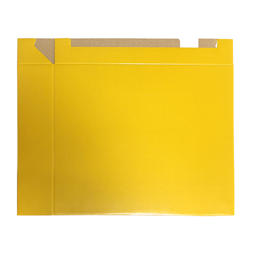 Caixa para Pasta de Arquivo Fegol A4 Lombada Estreita Amarelo