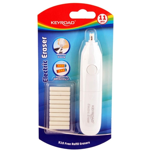 Borracha Elétrica Keyroad com 10 Recargas