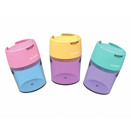 Afia de 2 Bocas Keyroad Fashion Pastel Robby com Depósito