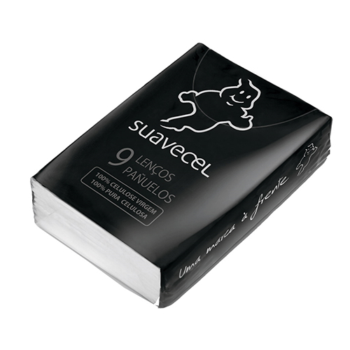 Pacotes de Lenços Suavecel Branco (Pack de 10)
