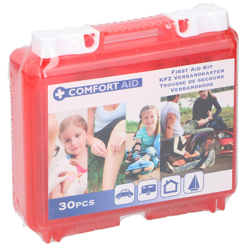 Kit de Primeiros Socorros Comfort Aid 30 Peças