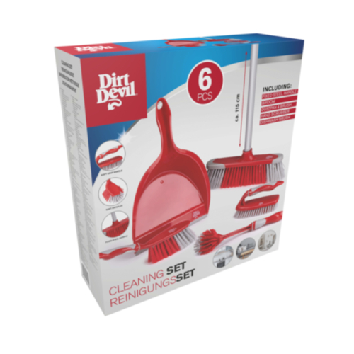 Conjunto de Limpeza de 6 Peças Dirt Devil