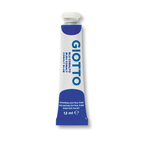 Tubo de Guache Extra-Fino Giotto 12ml Azul Cobalto