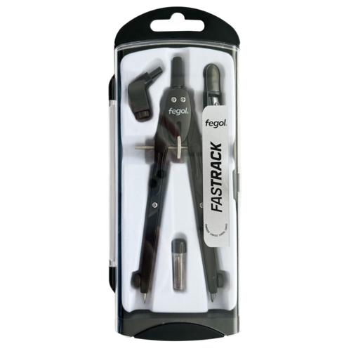 Compasso Micrométrico Fegol Fastrack com 3 Peças