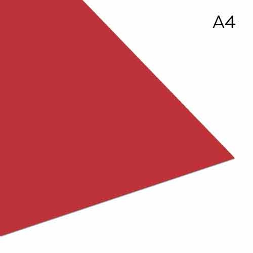 FL. CARTOLINA CLA A4 180GR VERMELHO FOGO 8F