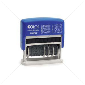 Datador Auto Print Colop Mini Printer S120/WD com Dizeres