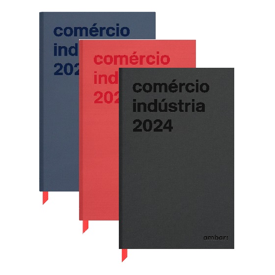 AGENDA 2024 DIÁRIA SECRETÁRIA AMBAR COMÉRCIO & INDÚSTRIA A4