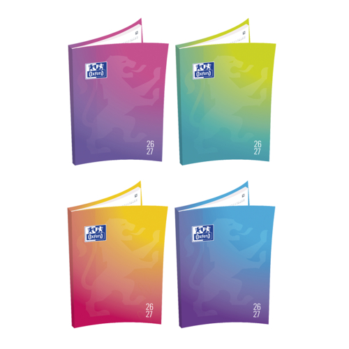 Agenda Escolar 2026-27 Oxford Gradient A6 Sortida