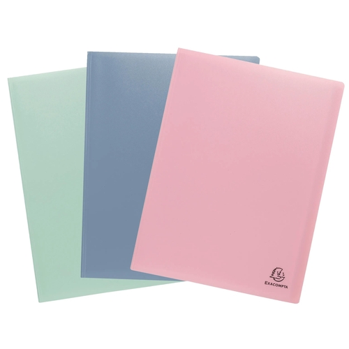 Portefólio A4 com 40 Bolsas Exacompta Autentik Cores Sortidas