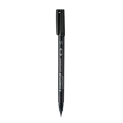 MARC. ACETATO/CD STAEDTLER LUMOCOLOR SF PRETO 313-9
