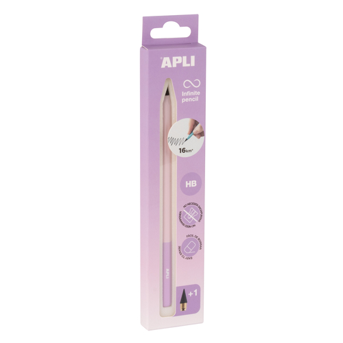 Lápis Infinito Apli Nordik Malva + Recarga