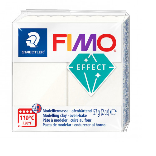 MASSA PARA MODELAR FIMO EFFECT 56GR 8010-08 PÉROLA METALLIC