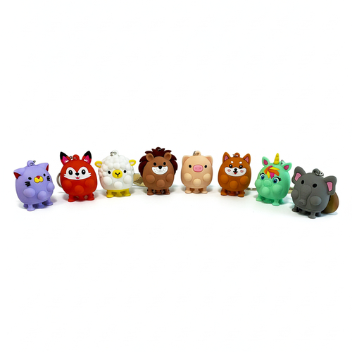 Porta-Chaves Fegol Animais Sortidos