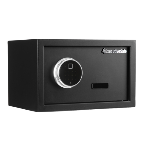 Cofre Biométrico com Touch Executivesafe CS-3B 22x35x25cm Preto