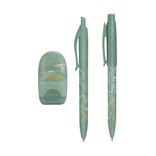 Conjunto de Escrita Milan Capsule Lava Verde