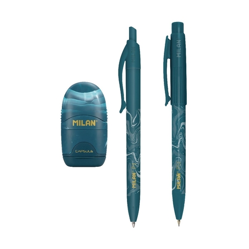 Conjunto de Escrita Milan Capsule Lava Azul