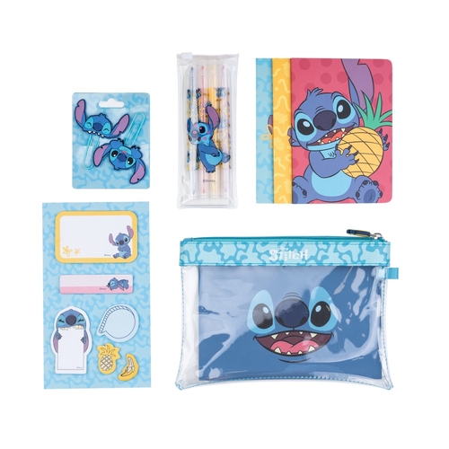 Conjunto Escolar Erik Disney Stitch Tropical