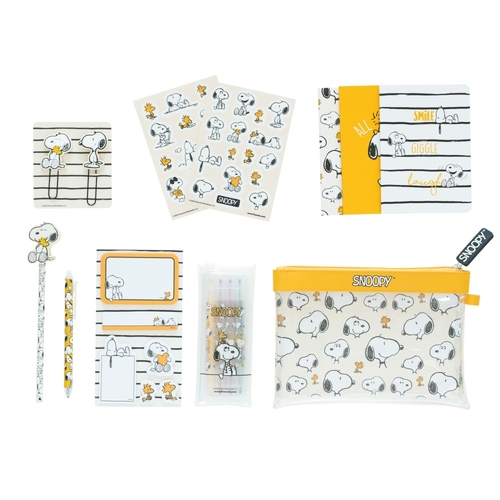 Conjunto Multiprodutos Escolares Erik Snoopy