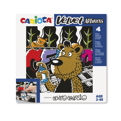 Kit Ilustração Velvet Artworks Cento Canesio 43602
