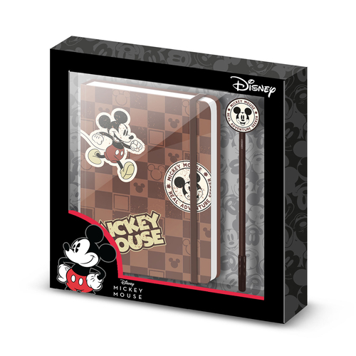 Bloco de Notas + Esferográfica Mickey Mouse Journey