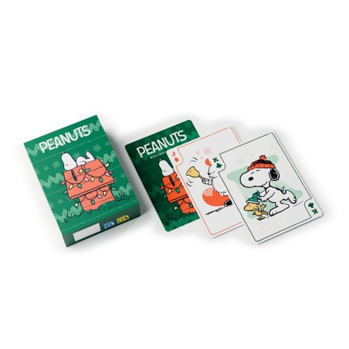 Baralho de Cartas Puckator Peanuts Christmas Snoopy & Woodstock
