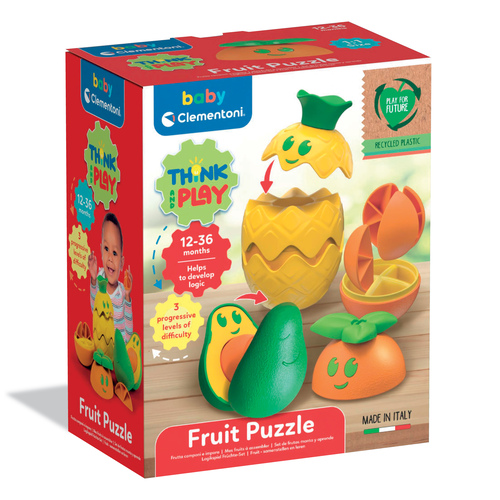 Jogo Clementoni Baby Frutas Empilháveis