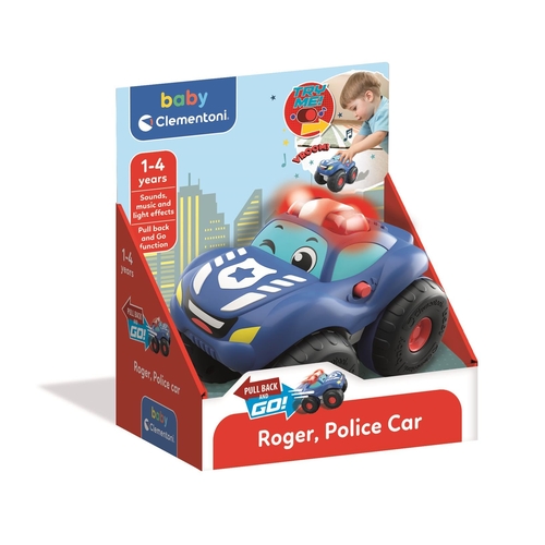 Jogo Clementoni Baby Roger, O Carro Polícia