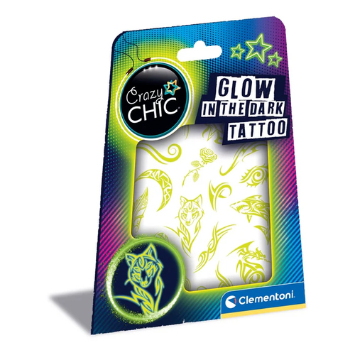 Glow In The Dark Tatto Clementoni Crazy Chic