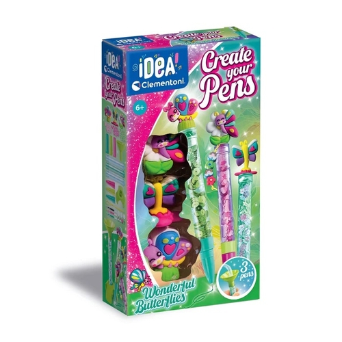 Jogo Clementoni Idea Create Your Pens Wonderful Butterflies