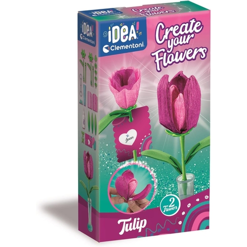 Jogo Clementoni Idea Create Your Flowers Tulip