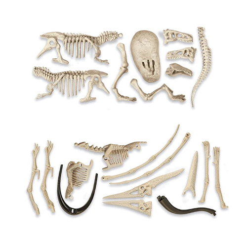 Clementoni JW3 - Set Scavo Archeologico T-Rex & Pte 19205 - Gioco Scientifico Per Bambini