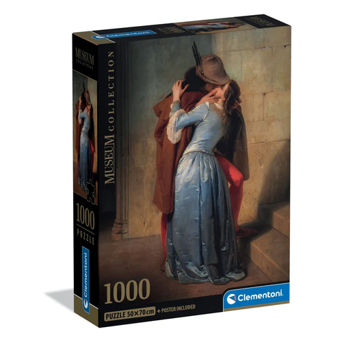 Puzzle Clementoni 1000 Peças - Hayez, The Kiss